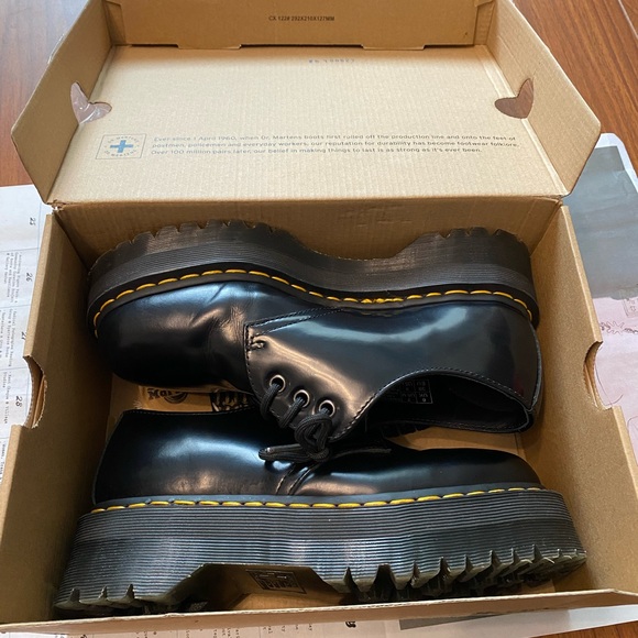 Doc Martens 1461 Quad 8W with original box - Picture 6 of 7